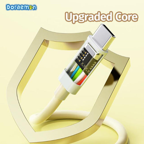 Doraemon PD Fast Charging Cable C-C 100W/6A 1M