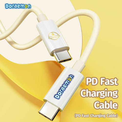 Doraemon PD Fast Charging Cable C-C 100W/6A 1M