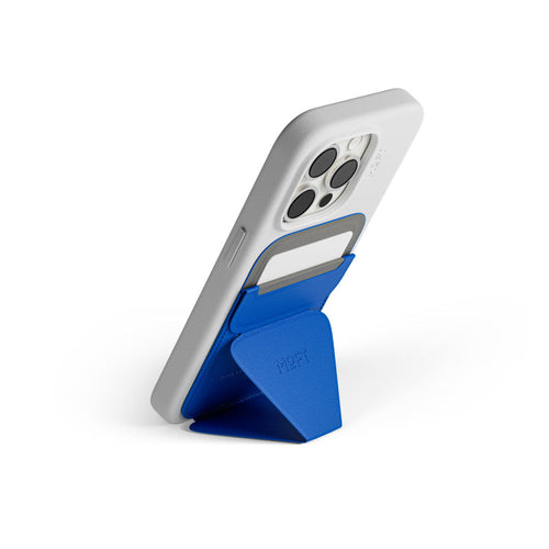 Moft MS007MP-1 Snap-On Phone Stand & Wallet MOVAS (MagSafe Compatible) – Sapphire Blue