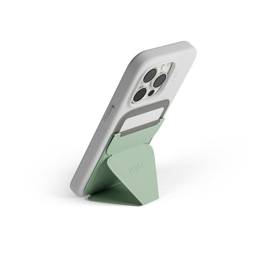 Moft MS007MP-1 Snap-On Phone Stand & Wallet MOVAS (MagSafe Compatible) - Peppermint