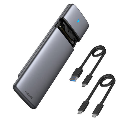 Mokin SKUD0501 M.2 NVME&NGFF Enclosure (Grey)