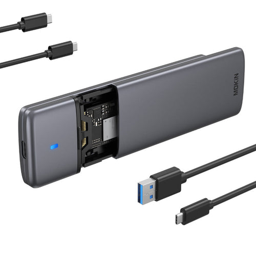 Mokin SKUD0501 M.2 NVME&NGFF Enclosure (Grey)
