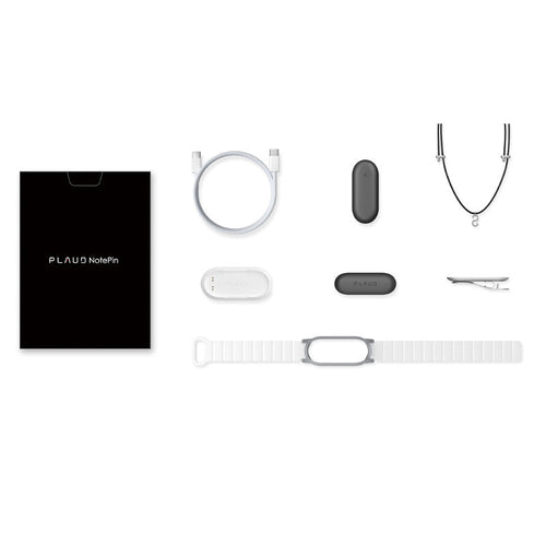 PLAUD NotePin - Bundle Accessories Kit Set (Sunset Purple)