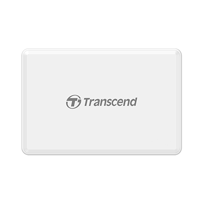 Transcend USB3.1 Multi Card Reader TS-RDF8W2 - (White)