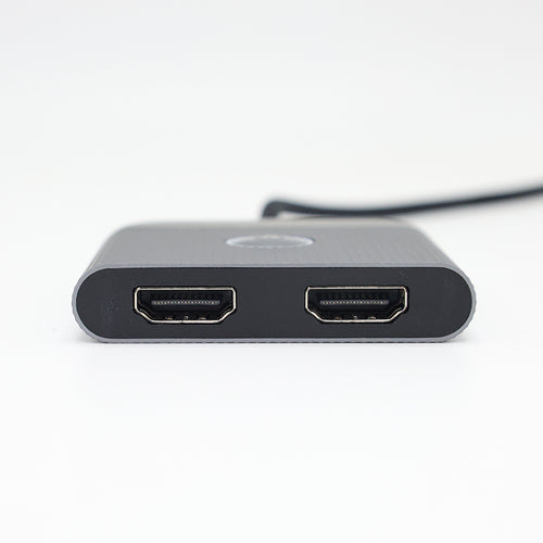Valore USB-C To Dual HDMI Hub (MH-023) - Silver
