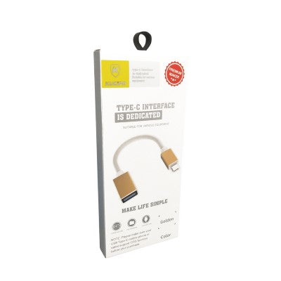 Kucipa H56 USB-C to USB3.0 OTG Cable (Silver)