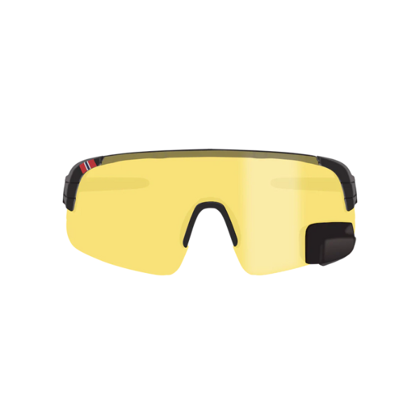 TriEye View Sport - Yellow Cycling Glasses with Mirror