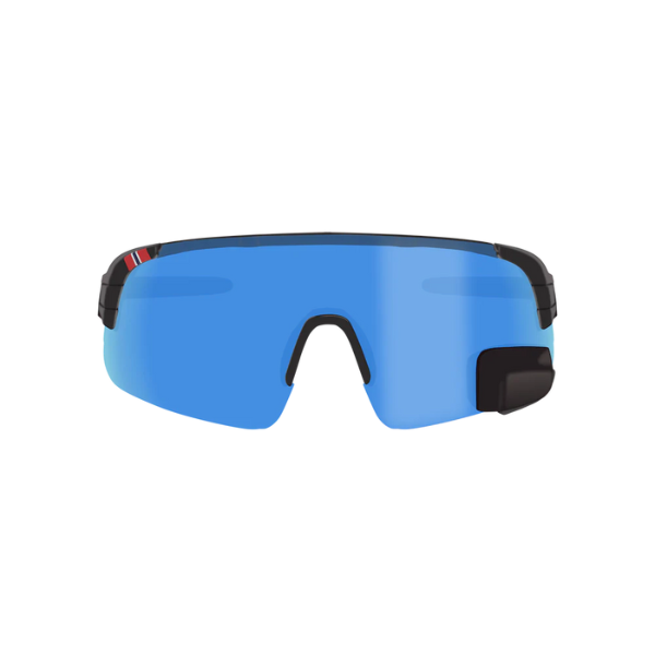 TriEye View Sport - Revo Max Blue Cycling Glasses with Mirror