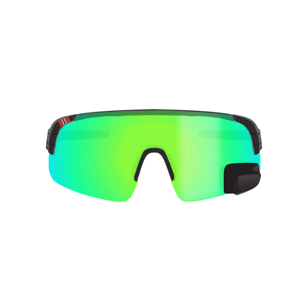 TriEye View Sport - Revo Max Green Cycling Glasses with Mirror
