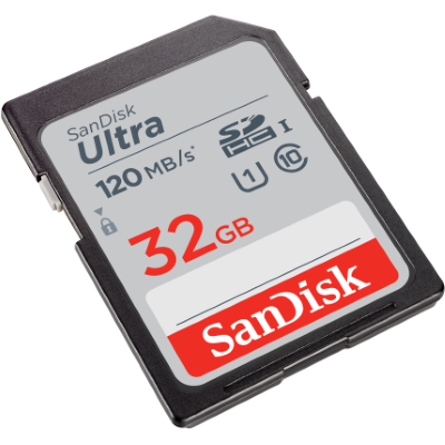 SanDisk Ultra SDHC UHS-I 32GB U1 C10 120MB/s [SDSDUN4-032G-GN6IN]