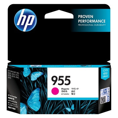 HP 955 Magenta Original Ink Cartridge (L0S54AA)