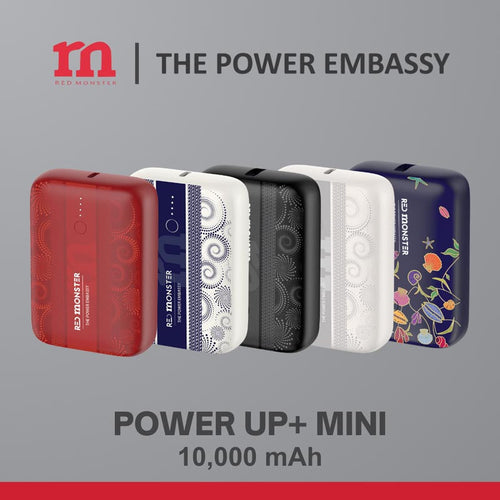 Redmonster Power Up+ Mini 10000mAh PD30W Power Bank (Red)