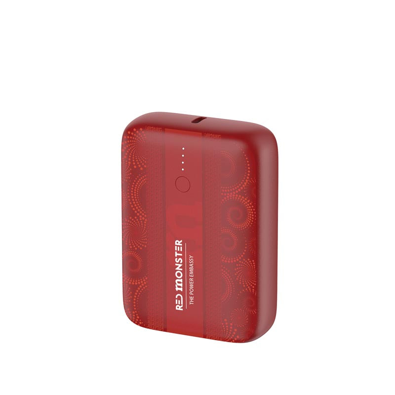 Redmonster Power Up+ Mini 10000mAh PD30W Power Bank (Red)