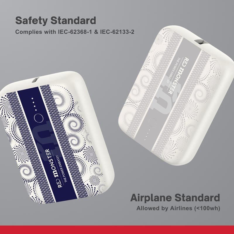 Redmonster Power Up+ Mini 10000mAh PD30W Power Bank (Red)