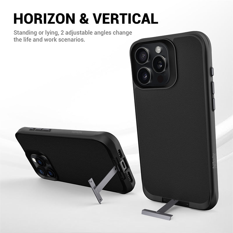 Redmonster iPhone 16 Pro 6.3 (2024) ATN Hard Pure Stand Mag - Black