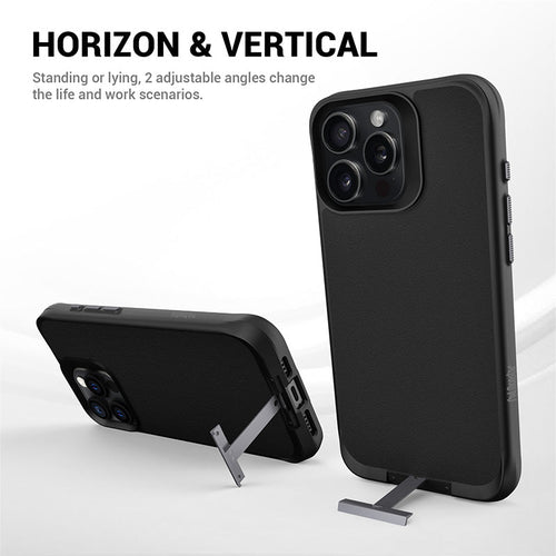 Redmonster iPhone 16 Pro 6.3 (2024) ATN Hard Pure Stand Mag - Black