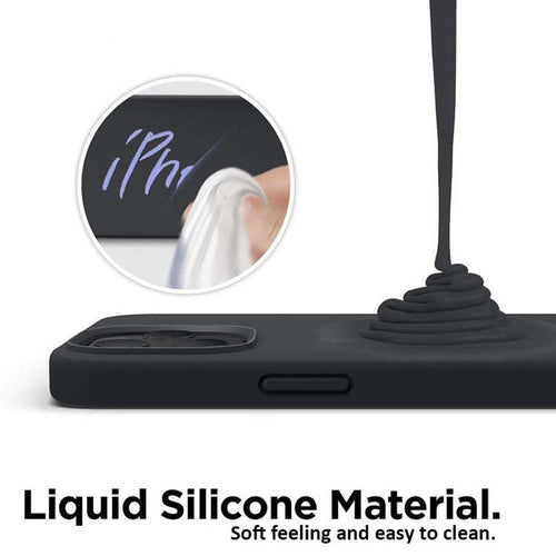 Redmonster iPhone 16 Plus 6.7 (2024) ATN Soft Hybrid Air Silicon Black