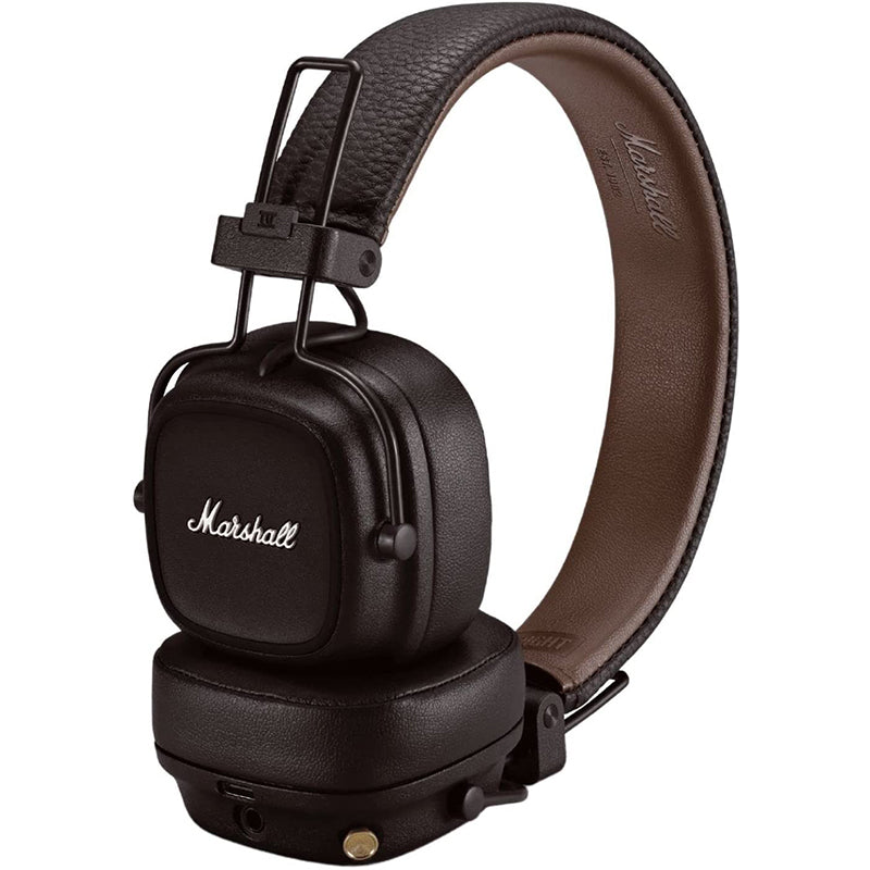 Marshall Major IV Bluetooth Headphones (Brown) – Challenger Singapore