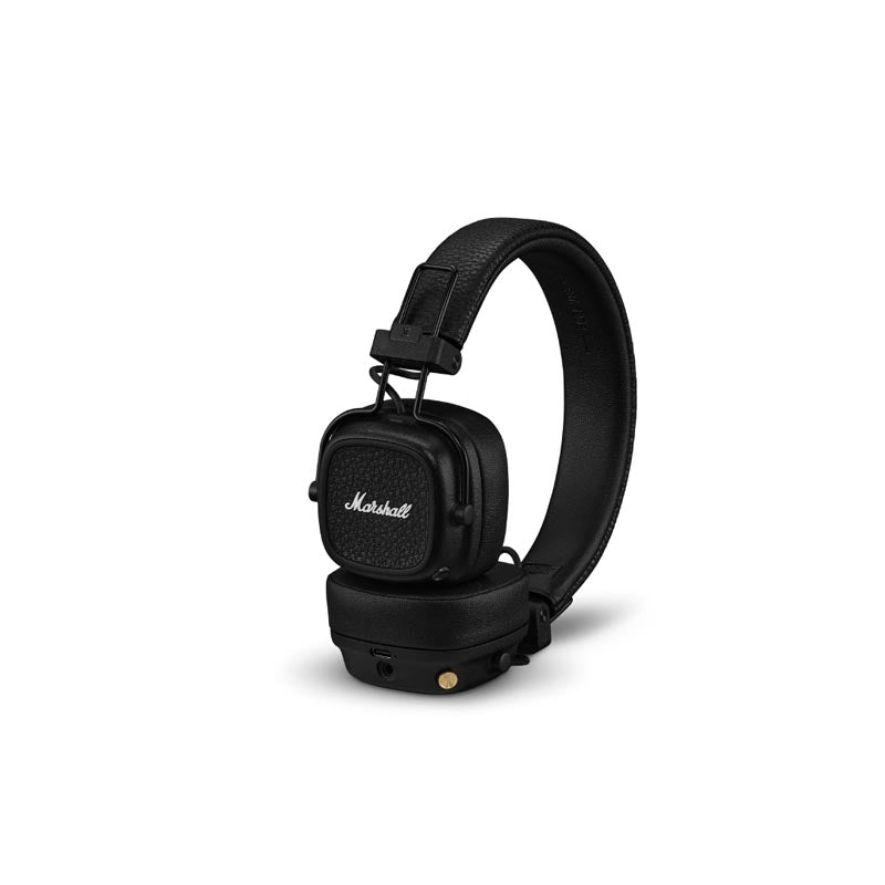 Marshall Major V ブラックヘッドフォン Major V Black - オンイヤーヘッドホン | Marshall.com