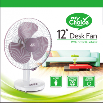 MyChoice 12 inch Table Fan