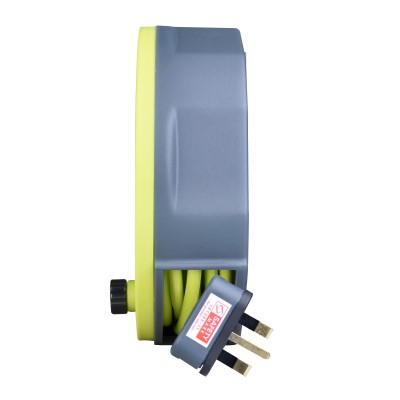 Masterplug CSU05134SL-PX 5m Cassette Reel 4 Sockets Switch