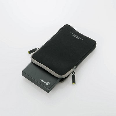 Elecom HDC-NC002BK HDD Case Neoprane (Size- S)  (Black)