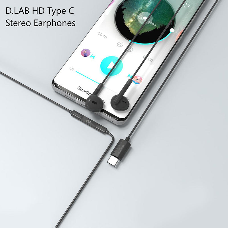 DLab Type C Stereo Earphones