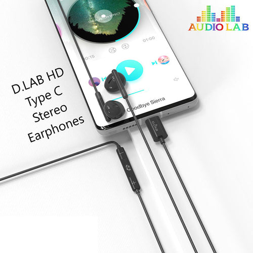 DLab Type C Stereo Earphones