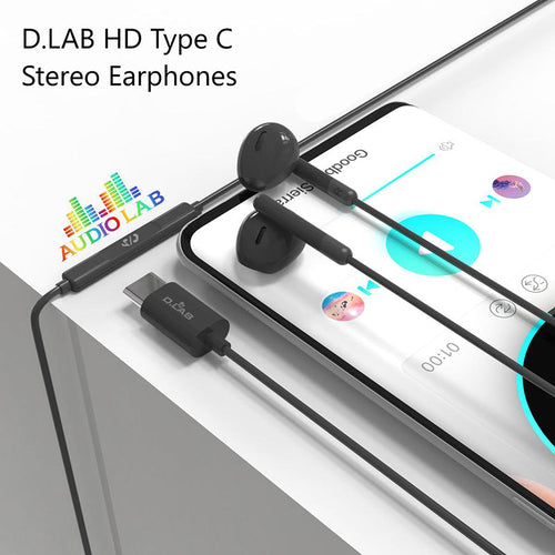 DLab Type C Stereo Earphones