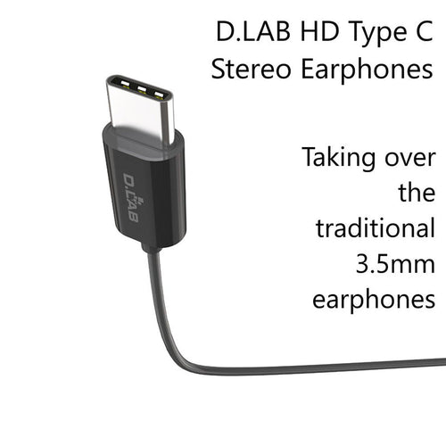 DLab Type C Stereo Earphones