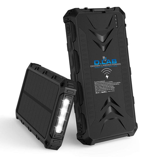 DLab SPB20P 20000mAh Solar Powerbank Pro (Black)