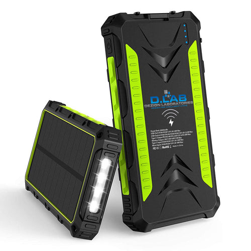 DLab SPB20P 20000mAh Solar Powerbank Pro (Green)