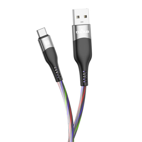 DLab NPLUS3V2 3A RGB Led Fast Charge Type-C Cable