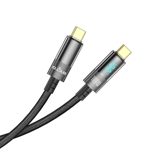 DLab NPLUS5 100W Type-C to C Digital Display Charging Cable