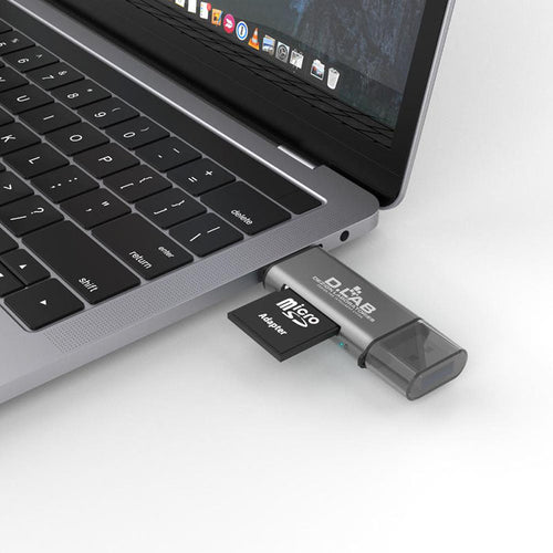DLab CRNPLUS2 2-in-2 Type C SD Card Reader