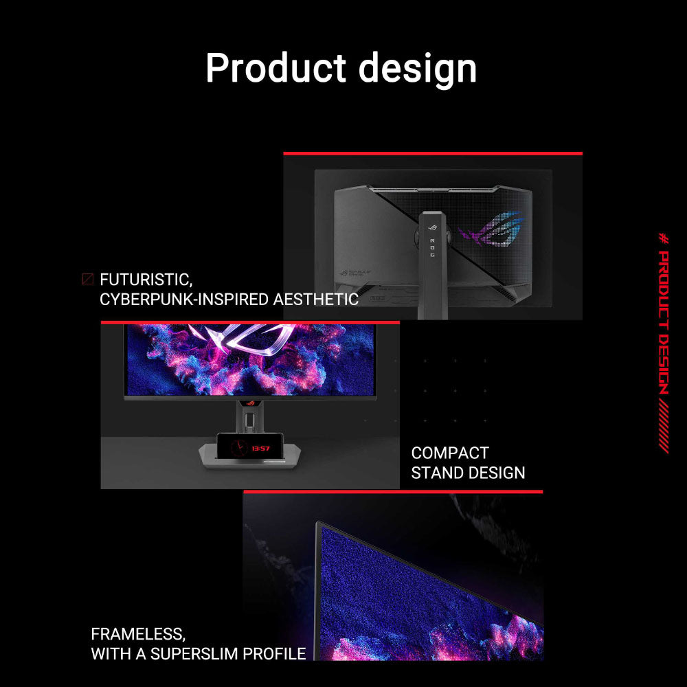 Asus ROG Strix OLED XG27UCDMG - 27 4K QD-OLED 240Hz Gaming Monitor