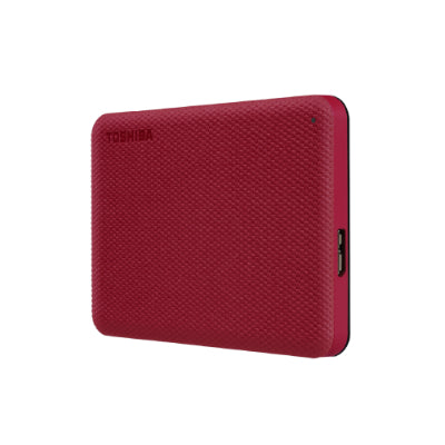 Toshiba Canvio ADVANCE 1TB V10 Portable Hard Drive (Red)