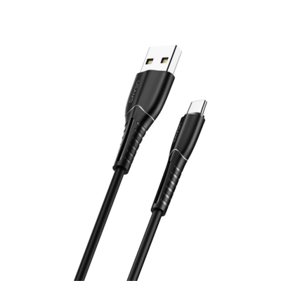 Usams US-SJ366 U35 USB A to Type-C Charging Cable 2A 1M (Black)