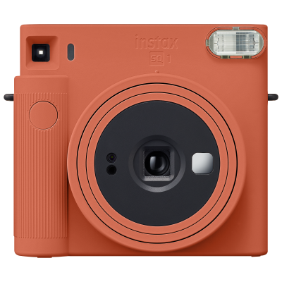 Fuji Instax SQUARE SQ1 Instant Camera Combo Kit (Orange)