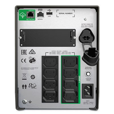 APC SMT1000IC Smart-UPS 1000VA LCD 230V with SmartConnect  [Backorder]