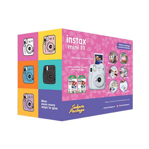 Fuji Instax Mini 11 Sakura Kit - Blush Pink