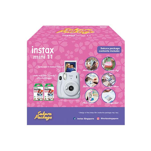 Fuji Instax Mini 11 Sakura Kit - Blush Pink