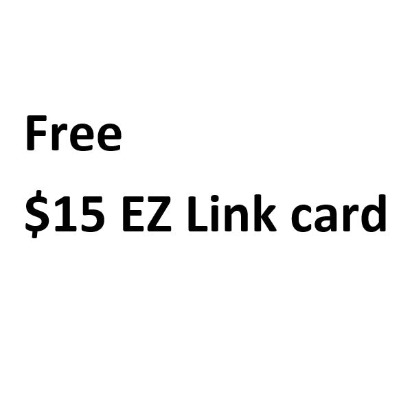 $15 EZ Link card