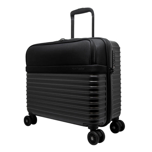 Hush Puppies HP69-4028 4-Wheels Trolley Case (Black)
