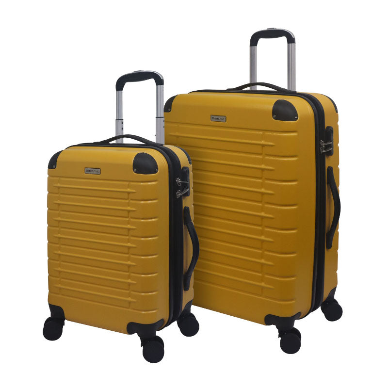 Travel Time TT8026-25-inch+20-inch Bundle Trolley Case (Yellow)