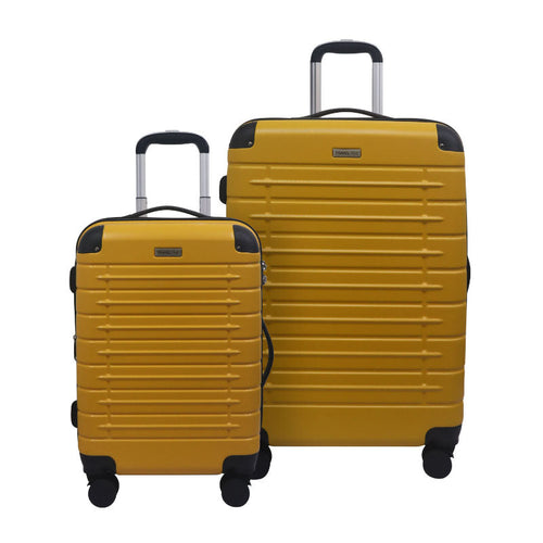 Travel Time TT8026-25-inch+20-inch Bundle Trolley Case (Yellow)