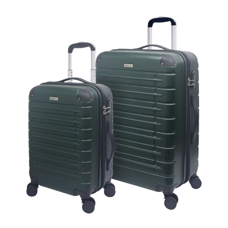 Travel Time TT8026-25-inch+20-inch Bundle Trolley Case (Green)