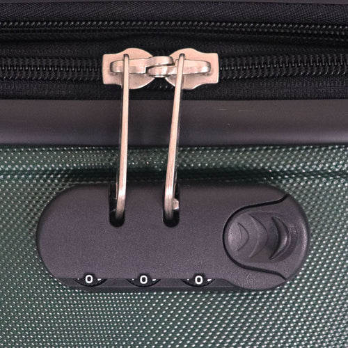 Travel Time TT8026-25-inch+20-inch Bundle Trolley Case (Green)