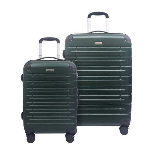 Travel Time TT8026-25-inch+20-inch Bundle Trolley Case (Green)