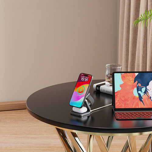 Valore Qi2 3-In-1 Ultra Compact 15W Foldable Wireless Charger (WL-001)